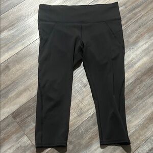 Athleta Black Activewear Leggings